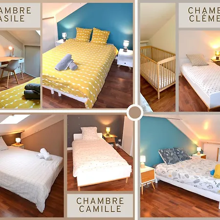 公寓 Le Cocon Troyen - 3 Avec 2 Parkings, Ideal Familles Et Pros